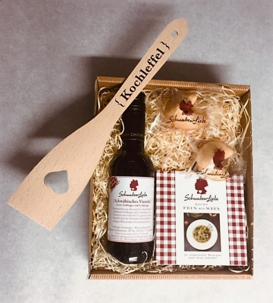 Geschenkbox "Fein mit Wein"