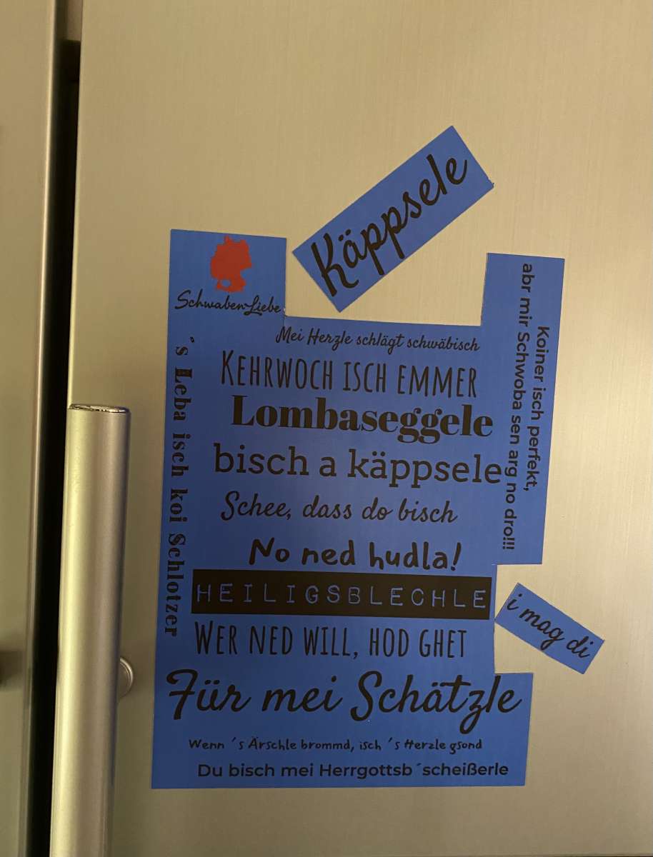 Schwäbische Sprüche SchwabenLiebe