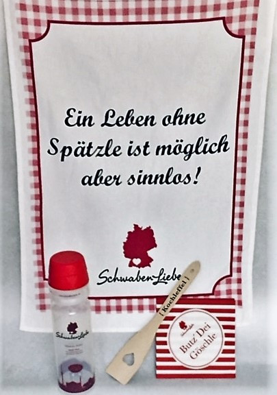 Geschenkbox "Alles rund um Spätzle"