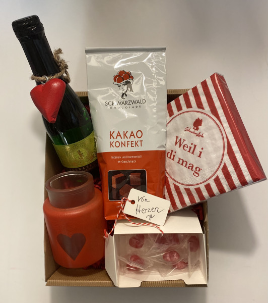Geschenkbox "Von Herzen"