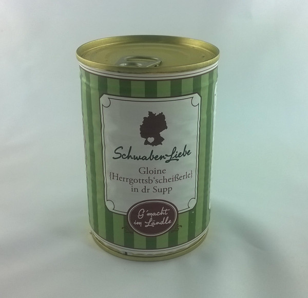 "Gloine Herrgottsb'scheißerle in dr Supp"
