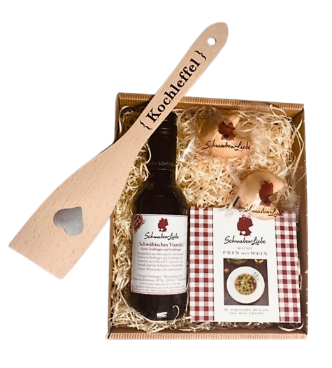 Geschenkbox &quot;Fein mit Wein&quot;