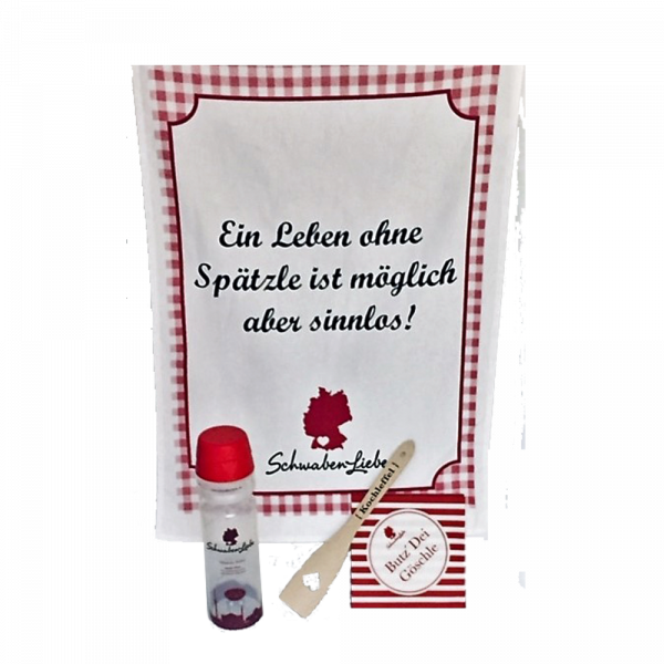 Geschenkbox &quot;Alles rund um Spätzle&quot;