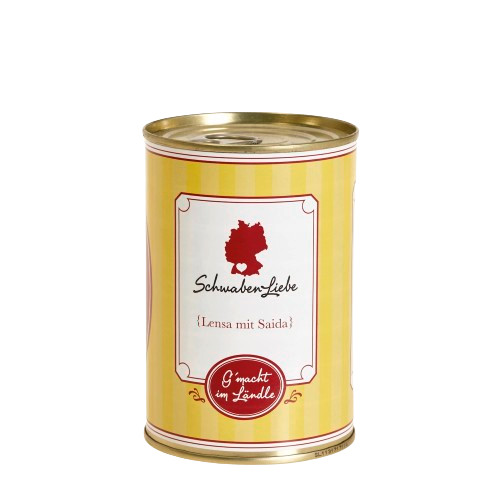 Lensa mit Saida {Linsen mit Würstchen} 425g