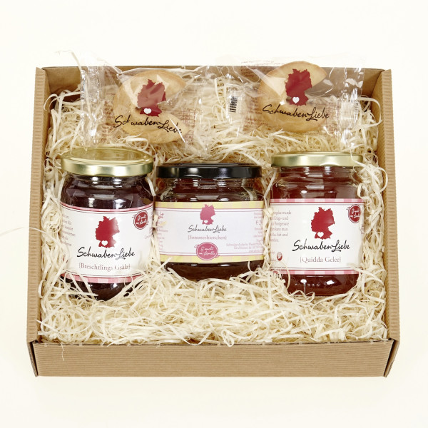 Geschenkbox &quot;dreierlei Siaßes&quot;