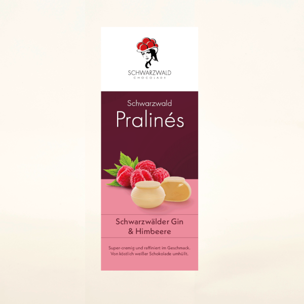 Schwarzwald Pralinés GIN &amp; HIMBEERE