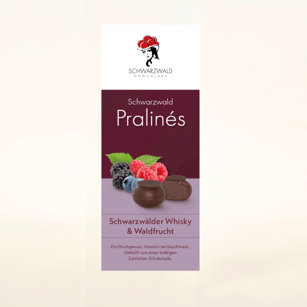Schwarzwald Praliné Whiskey &amp; Waldfrucht